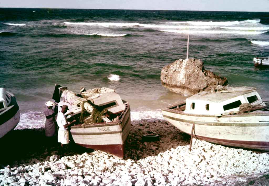 Tent Bay fishing boats